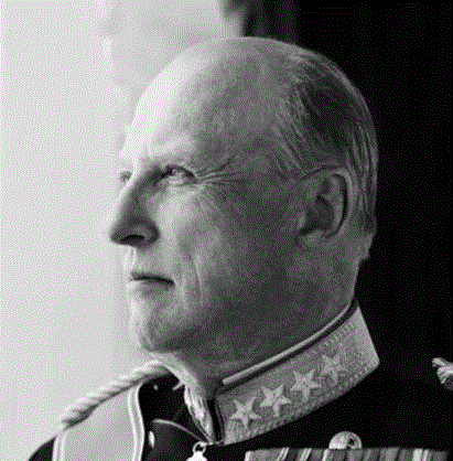 Lenke til artikkel: Hans Majestet kong Harald V er død.